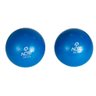 15586 bola tonificadora com peso caixa c 2 unidades acte 3 quilos azul